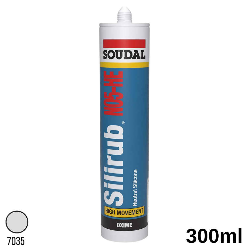 Soudal Cephe Silikonu Şeffaf 300Ml  132244