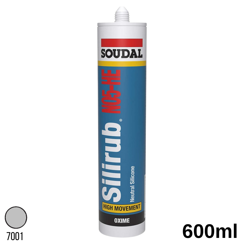 SOUDAL CEPHE SİLİKONU 600 ML NO5-HE GRİ 130846