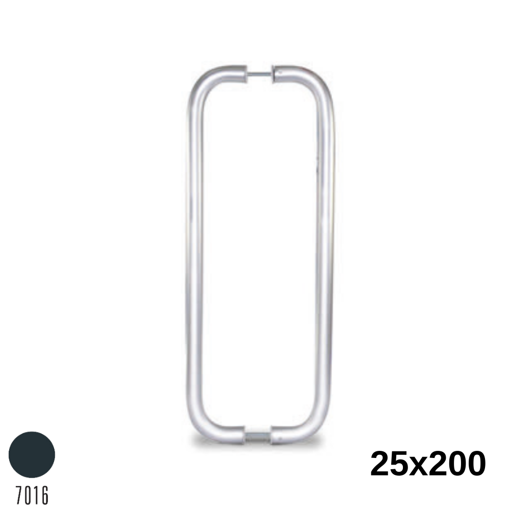 U Çekme Kol 25X200 Mm Ant.Gri