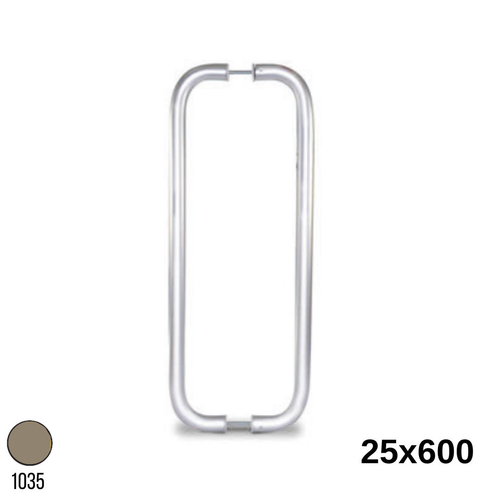 U Çekme Kol 25X600 Mm Bronz