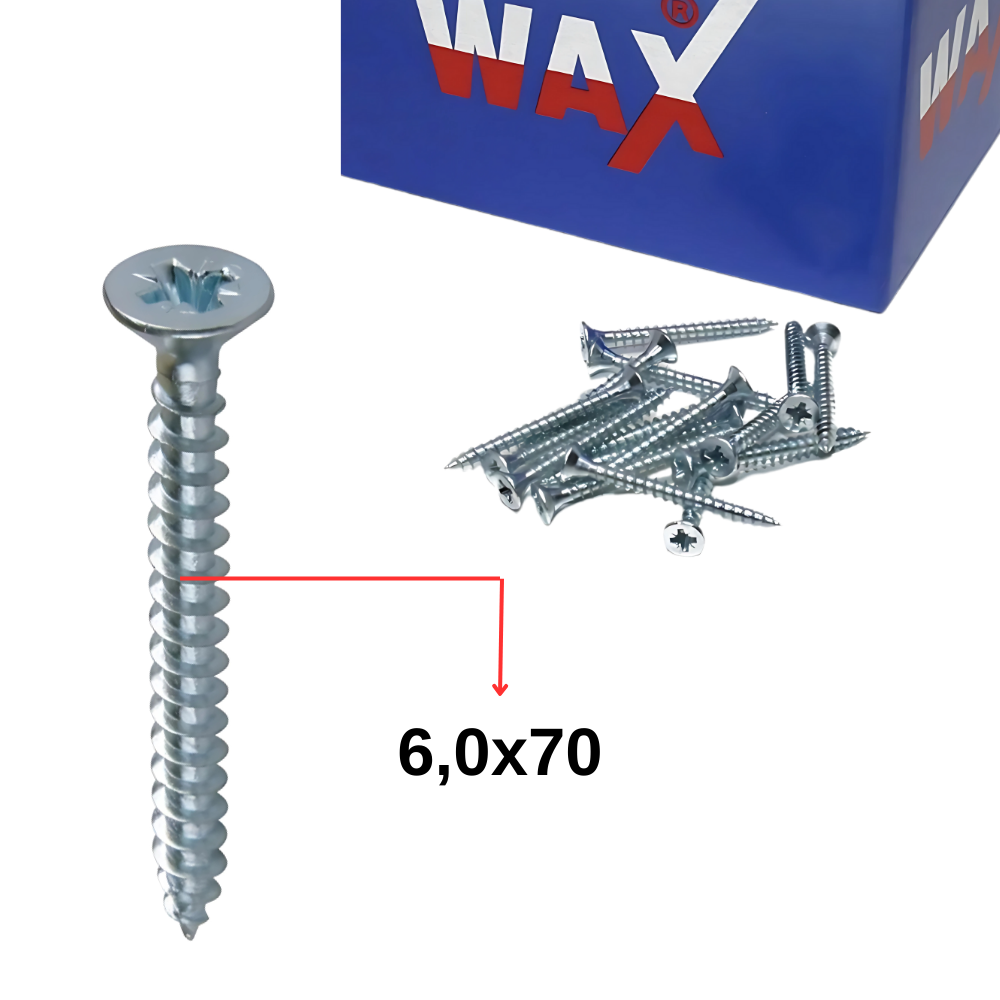 Wax 6,0 X 70 Sunta Vidası