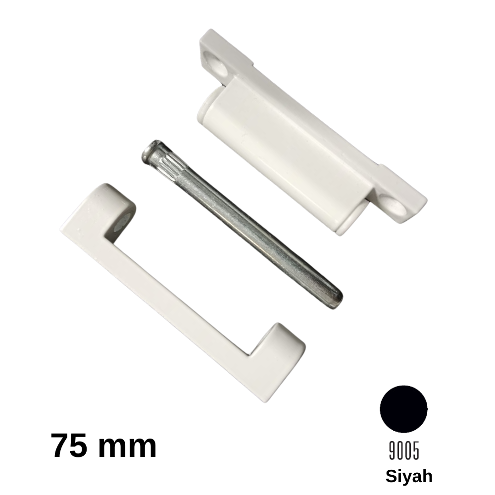 Uğur Kalıp  Pencere Menteşesi Egepen Legent Art 75 Mm Siyah