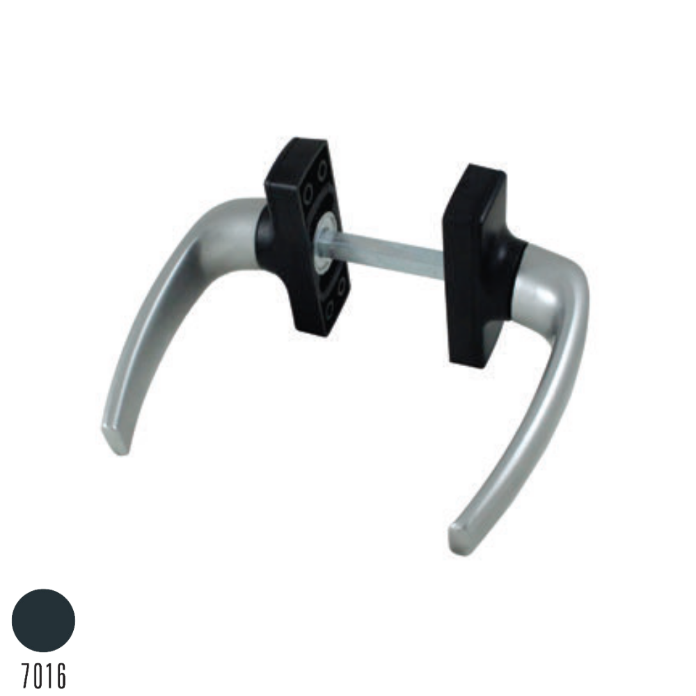 Yaylı Kapı Kolu Olimpos Ant.Gri