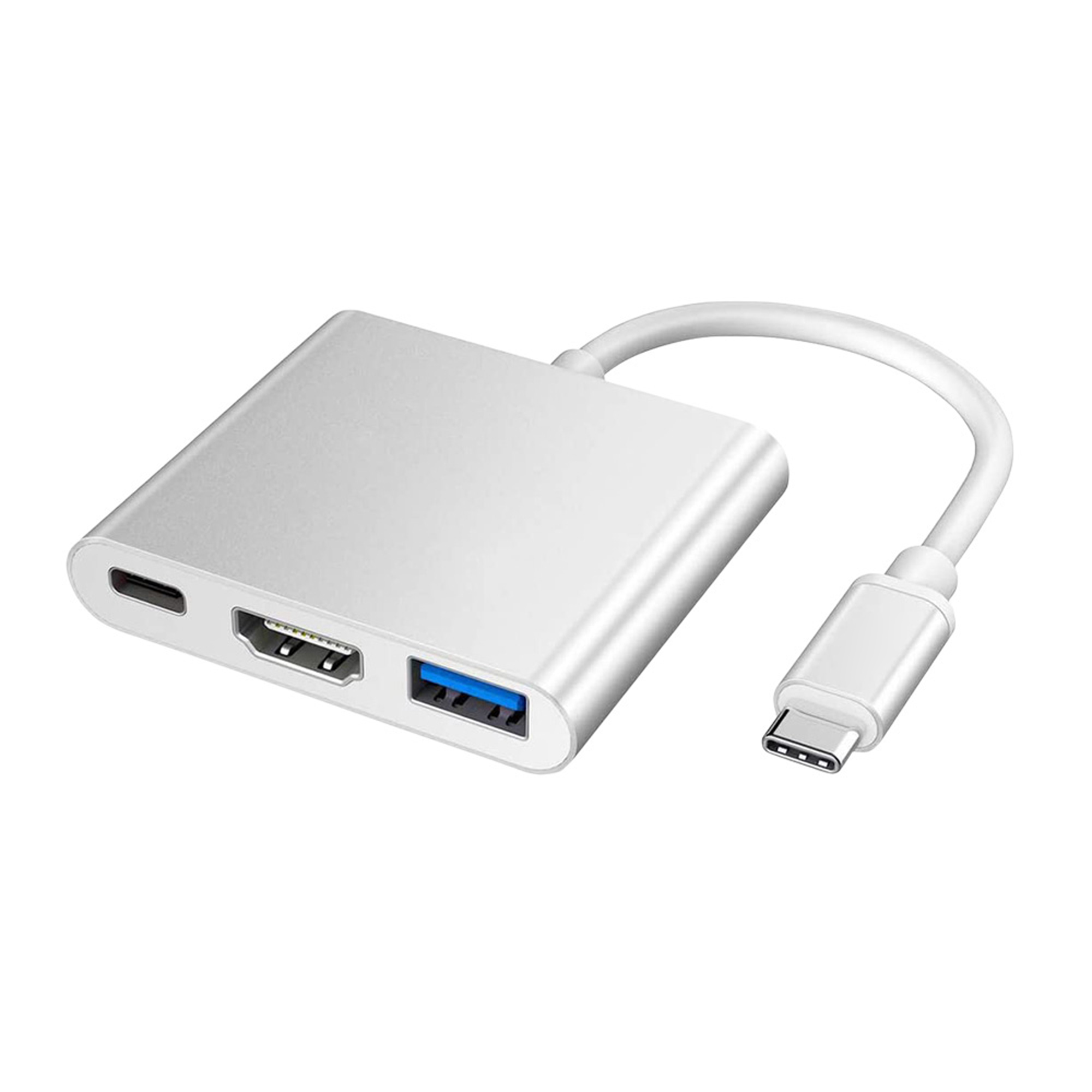Winex 3in1 Type-C To HDMI Hub Port Adaptör 100W PD USB 3.0 4K HDMI Çıkışlı