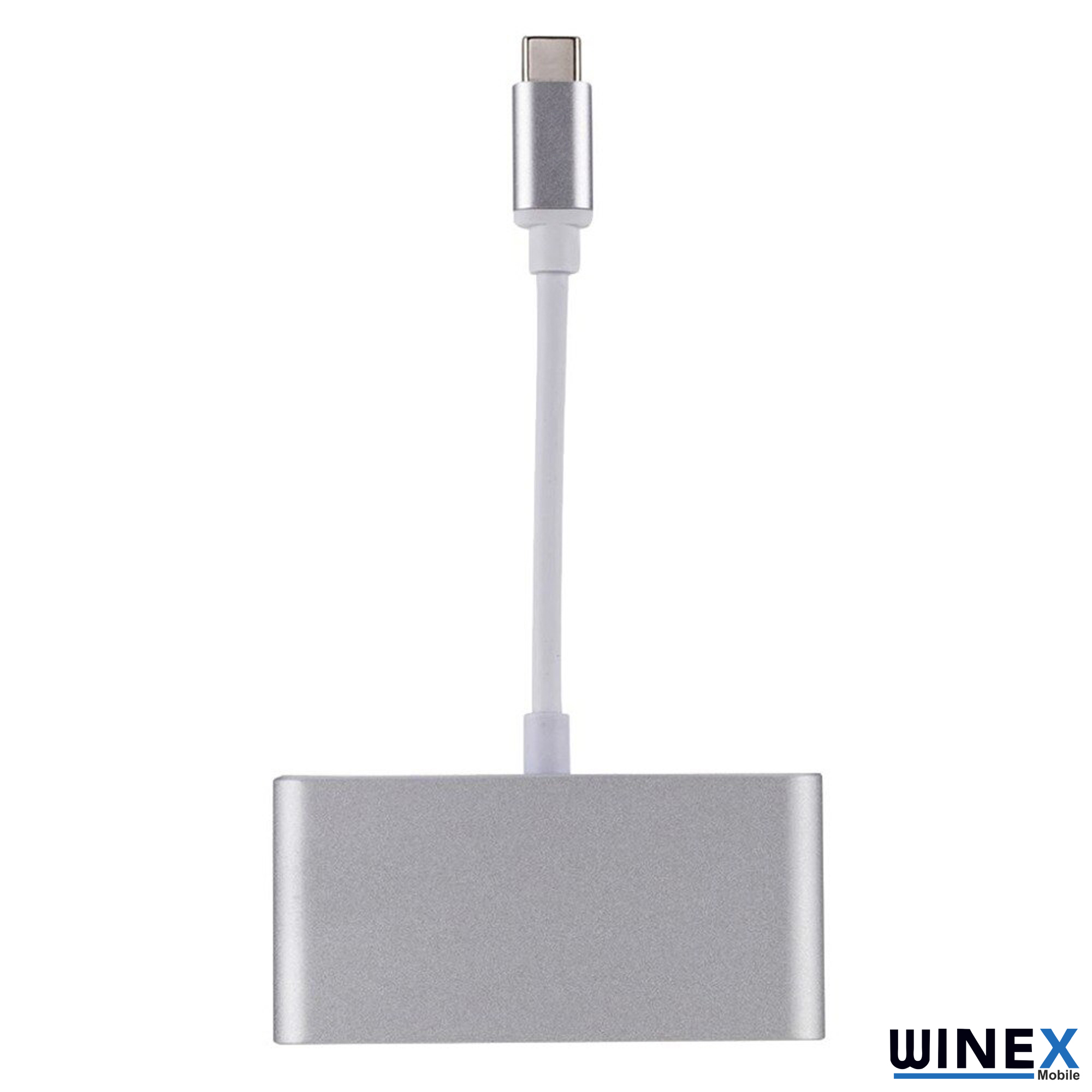 Winex 4in1 100W Type-C USB Çoğaltıcı Adaptör Port Hub 3xUsbA Giriş 1 PD Giriş