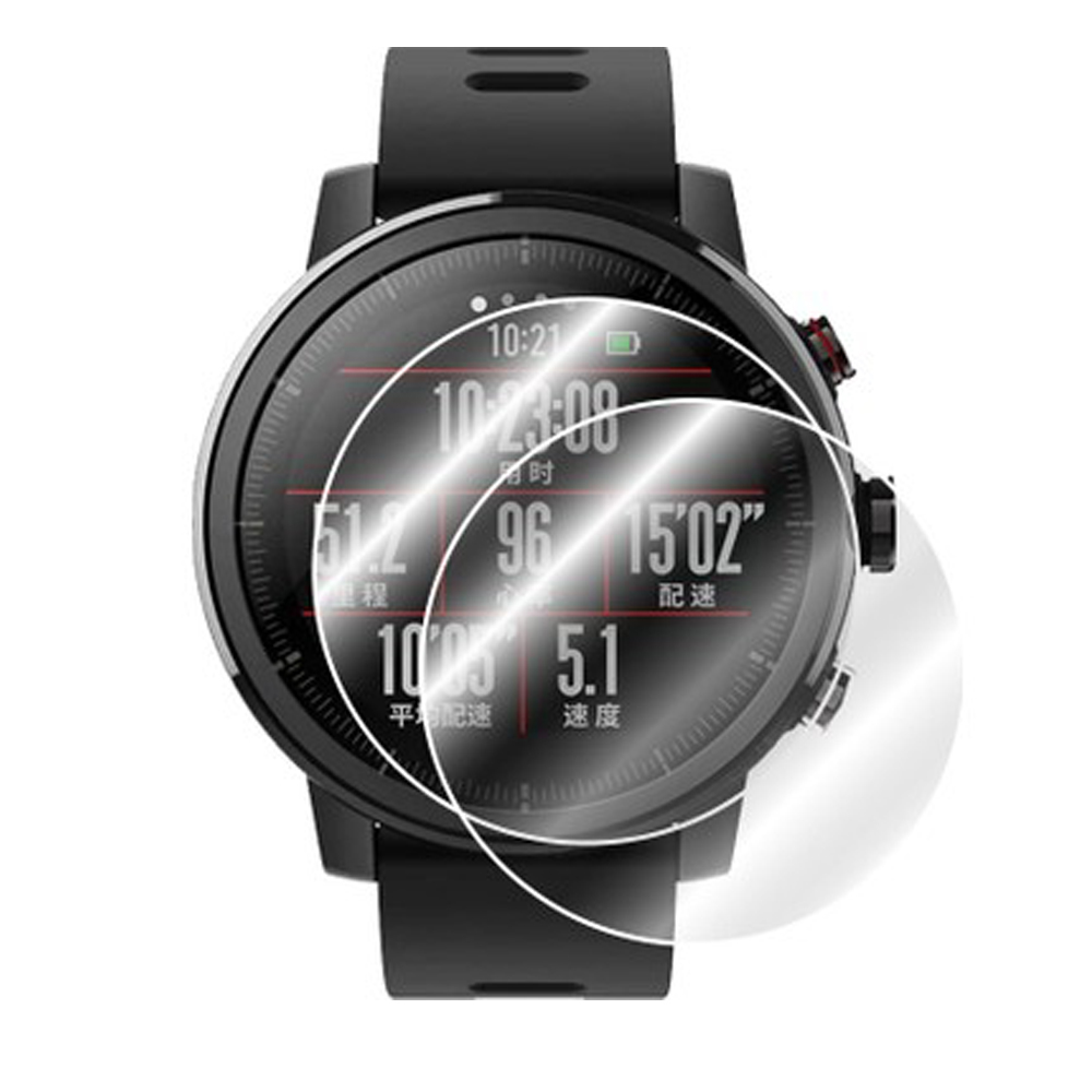 Amazfit Stratos Ön Darbe Emici Ekran Koruyucu Nano Cam (4 Adet)