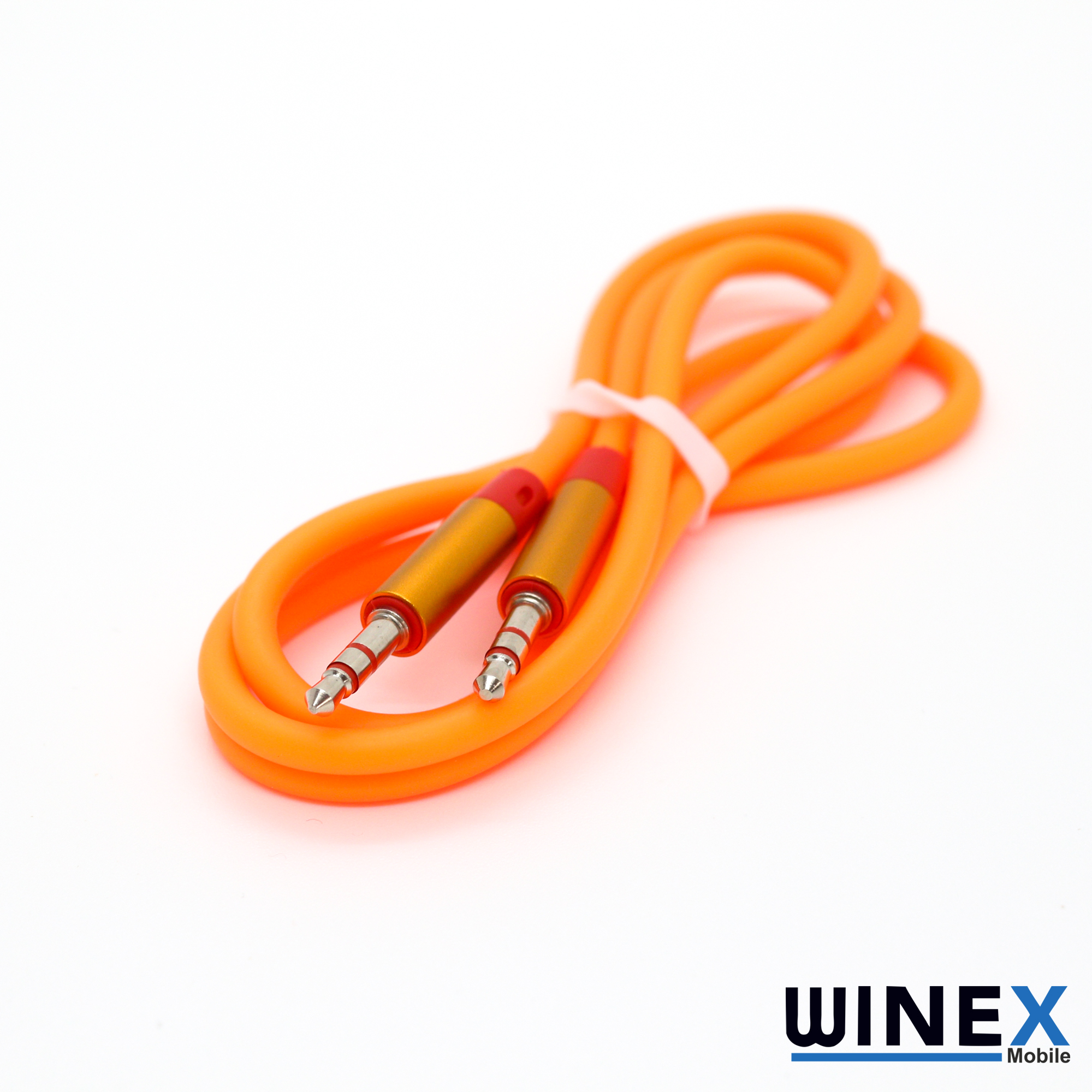 Winex AX42 Gfz 3.5mm Aux to Aux Kablo 1m Turuncu