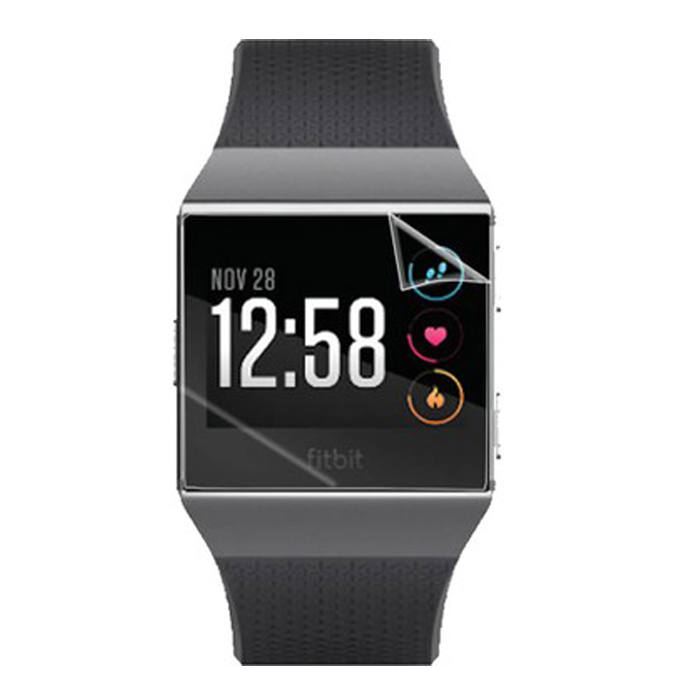 Fitbit Lonic Ön Darbe Emici Ekran Koruyucu Nano Cam (4 Adet)