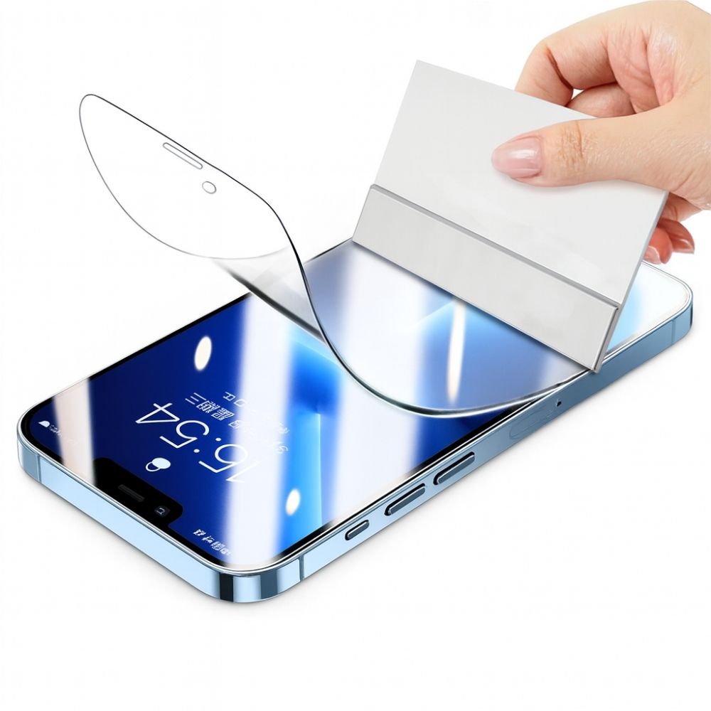 ScHitec Honor 400 Pro Darbe Emici Premium Ön Şeffaf Nano Ekran Koruyucu Poliüretan Film
