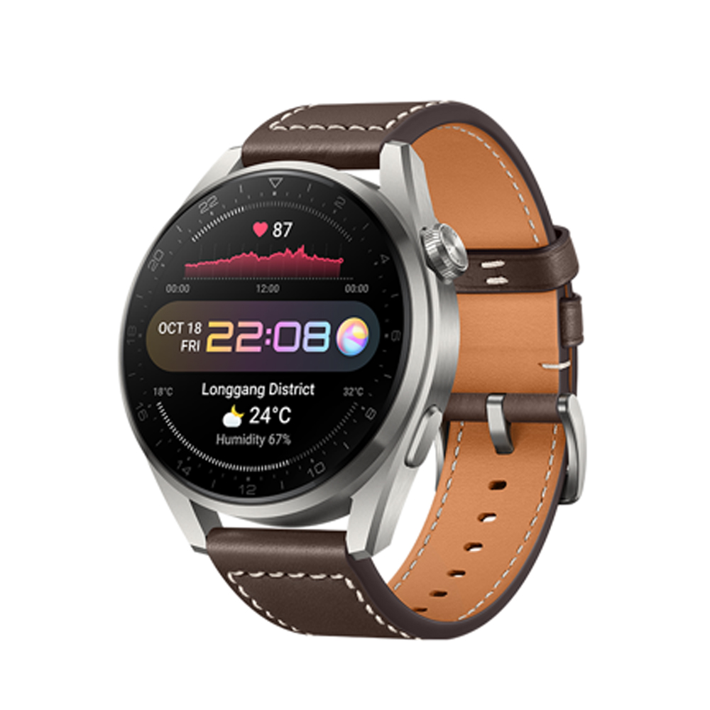 Huawei Watch 3 Pro 48mm İle Uyumlu Ön Darbe Emici Ekran Koruyucu Nano Cam (4 Adet)