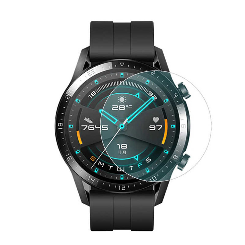 Huawei Watch GT2e İle Uyumlu Ön Darbe Emici Ekran Koruyucu Nano Cam (4 Adet)