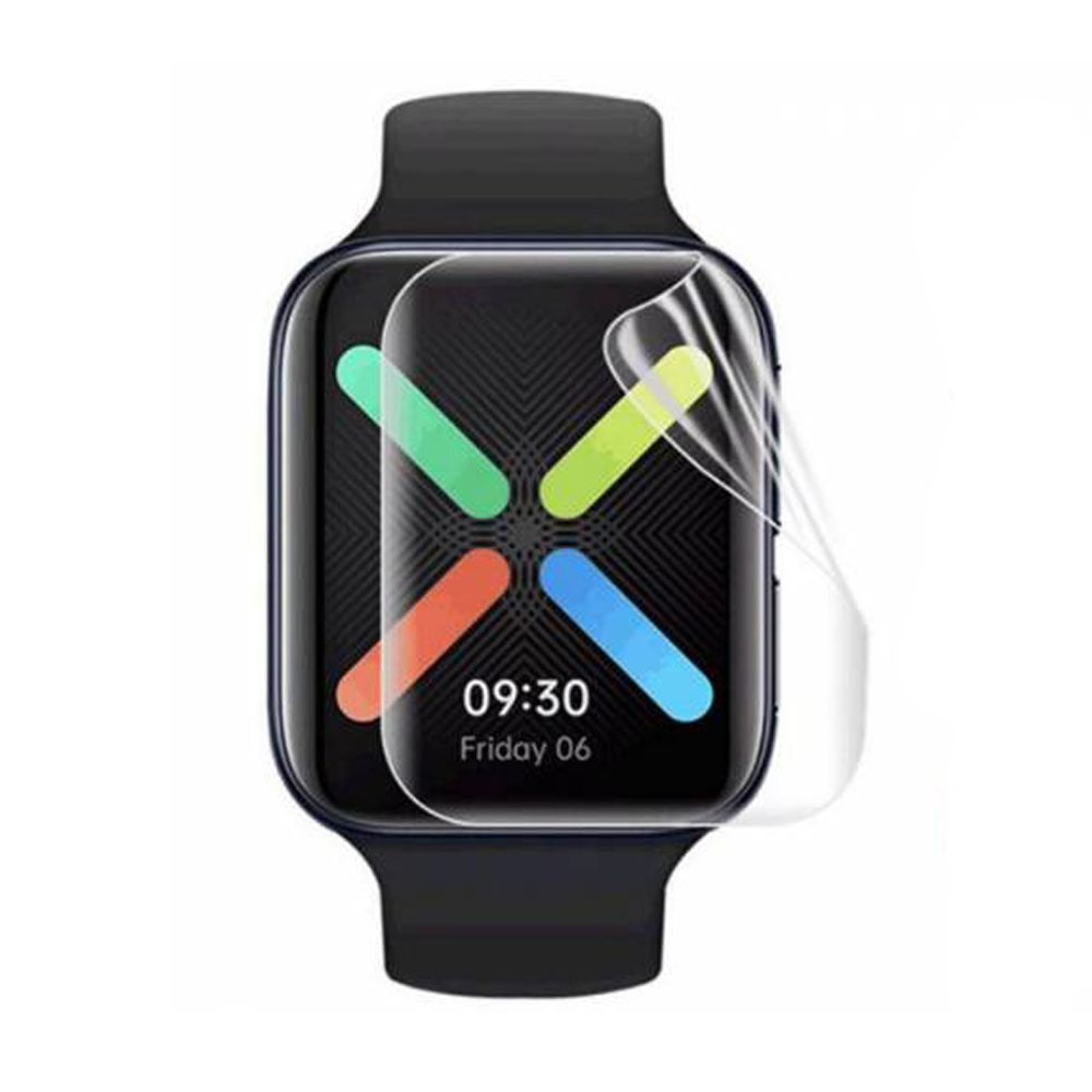 Oppo Watch 2 42mm With Bluetooth Ön Darbe Emici Ekran Koruyucu Nano Cam (4 Adet)