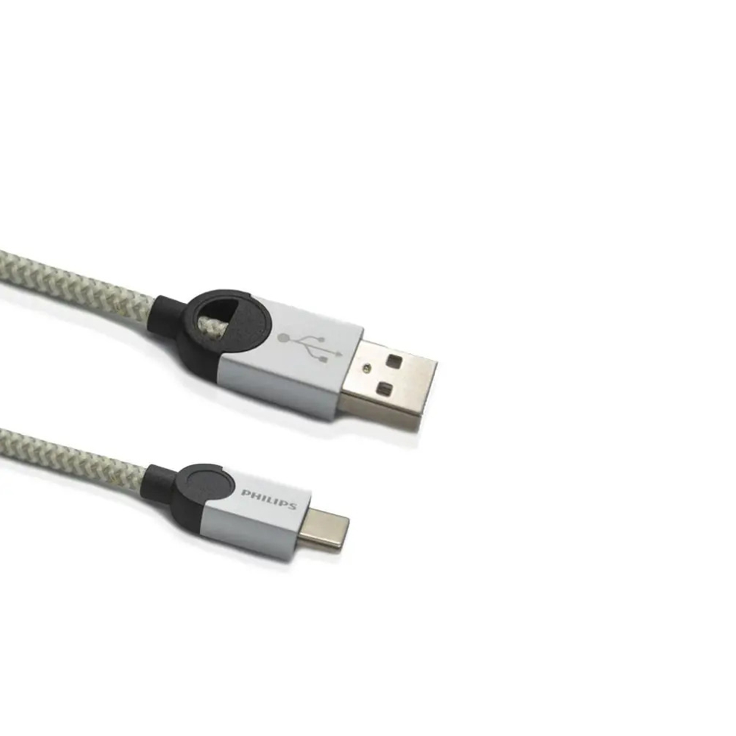 Philips Playstation 5 İle Uyumlu Joystick Şarj Kablosu 5A 100W UsbA to Type-C Örgülü 1.2M Hızlı Şarj Data Kablo DLC2628T