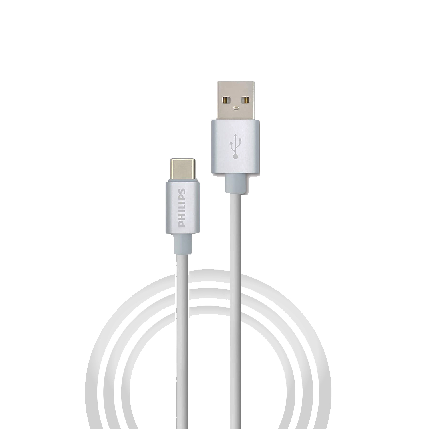 Philips 70W UsbA to Type-C 1.2 Metre Hızlı Şarj ve Data Kablosu Beyaz 2023BY3A2528M