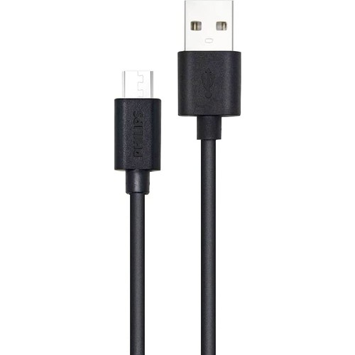 Phılıps DLC3104U/00 - Kablo Usb-A Micro-Usb - 120 cm - Siyah