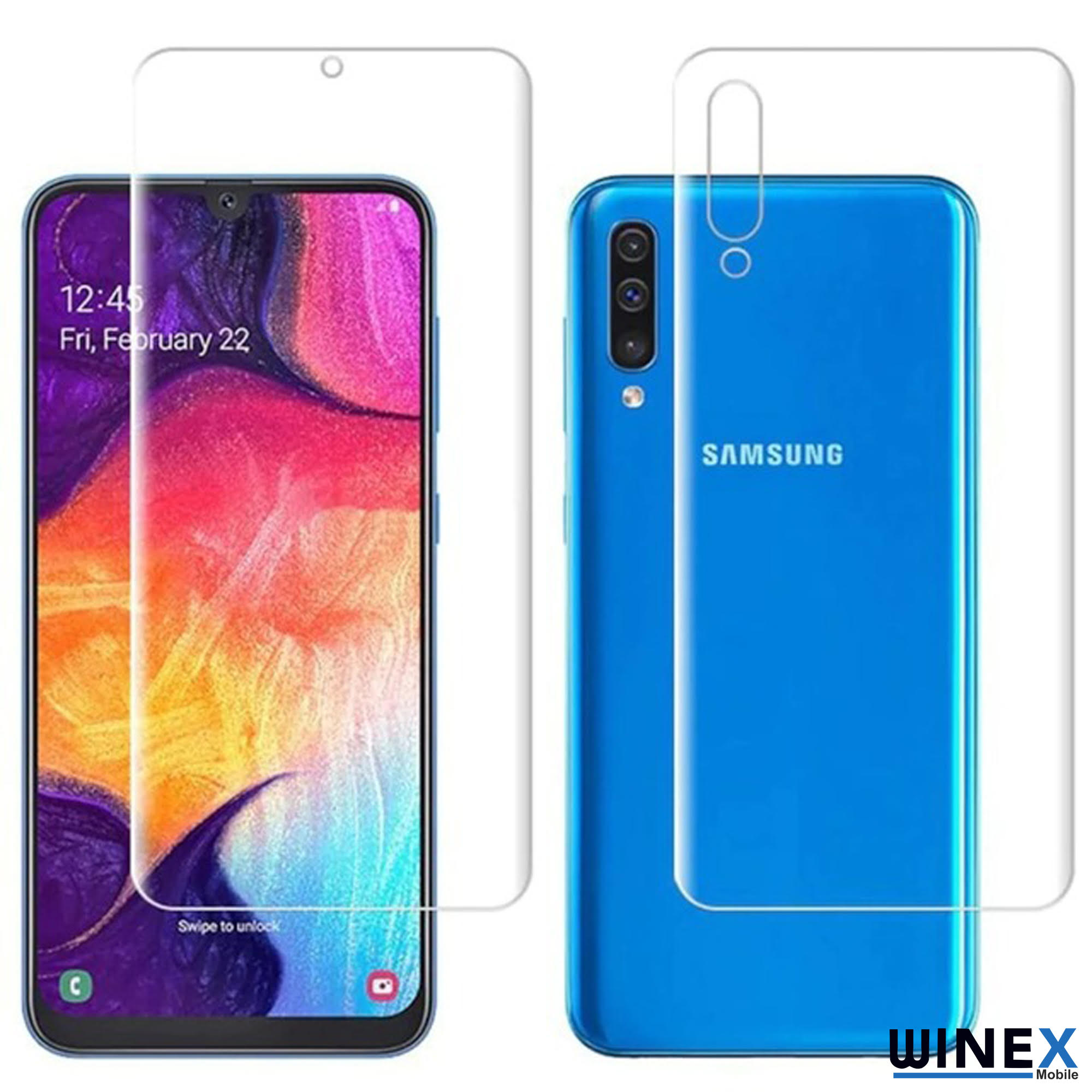 Redmi Note 9T Ön-Arka Darbe Emici HD Ekran Koruyucu Kaplama
