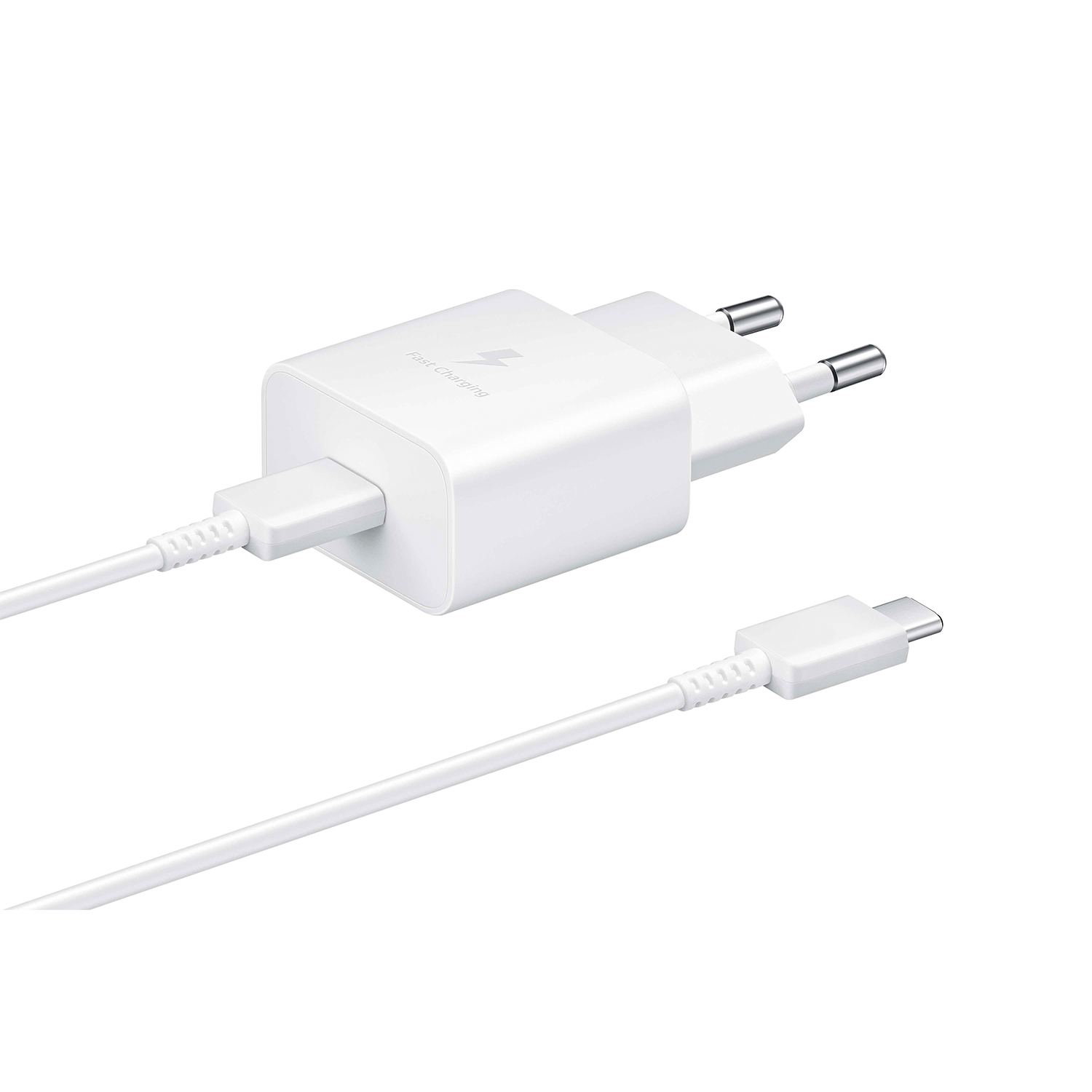 Samsung 3A 15W Type-C Çıkışlı 1m Kablolu Şarj Aleti Set Beyaz(Samsung Türkiye Garantili) EP-T1510X