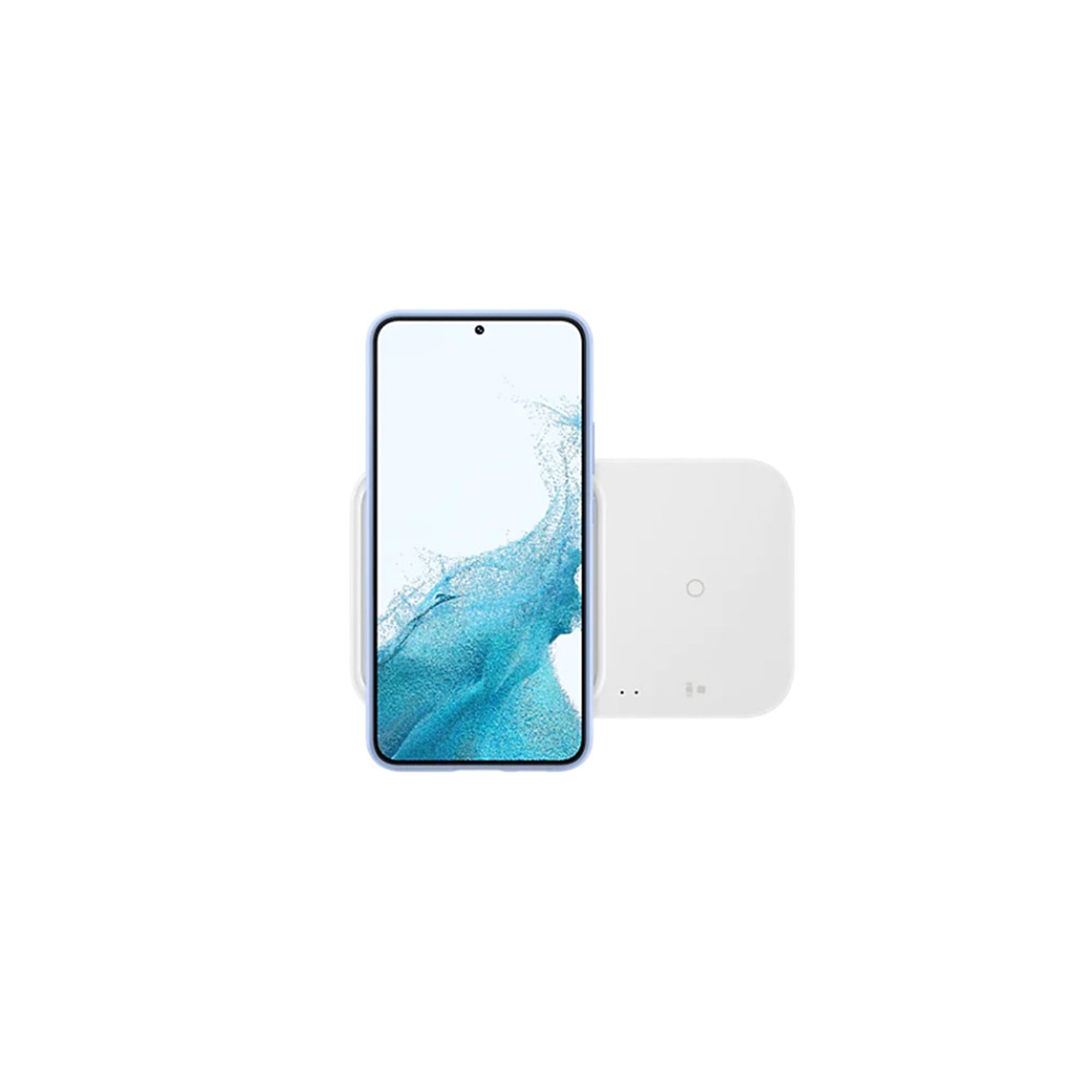 Samsung EP-P5400T Kablosuz Hızlı Şarj Cihazı İkili 15W Beyaz Samsung Türkiye Garantili