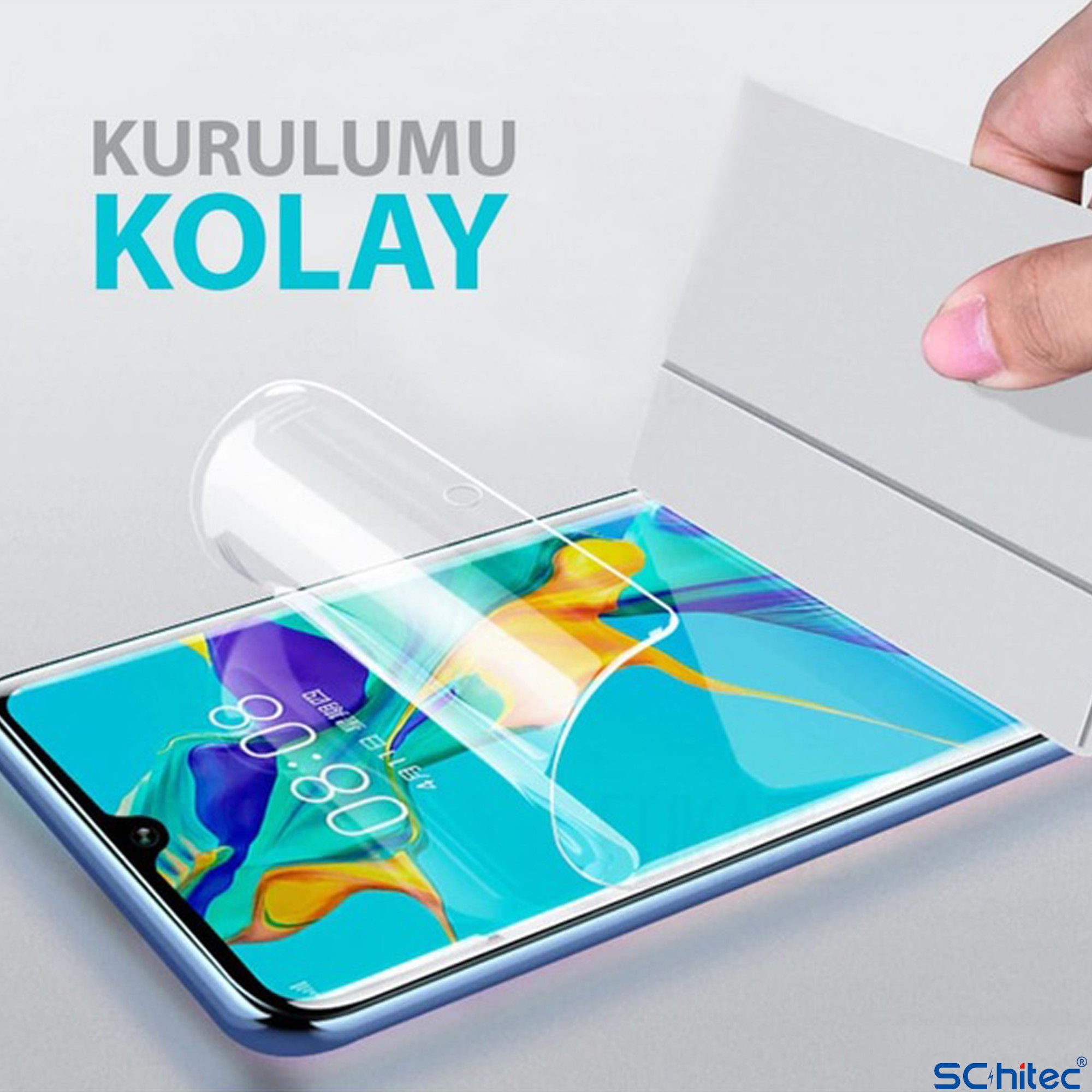 Samsung Galaxy A24 5G İle Uyumlu Ön-Arka 360 Fullbody Hayalet Darbe Emici HD Ekran Koruyucu Kaplama