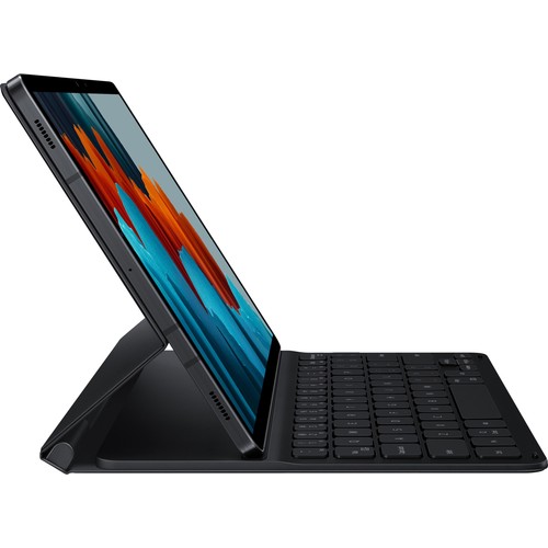 Samsung Galaxy Tab S7 / S8 Klavyeli Tablet Kılıfı Siyah Samsung Türkiye Garantili EF-DT630BBEGTR