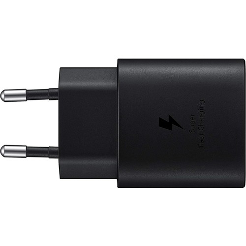 Samsung TA800X Fast Charging 25W Type-C Çıkışlı Kablolu Şarj Aleti Siyah (Samsung Türkiye Garantili)