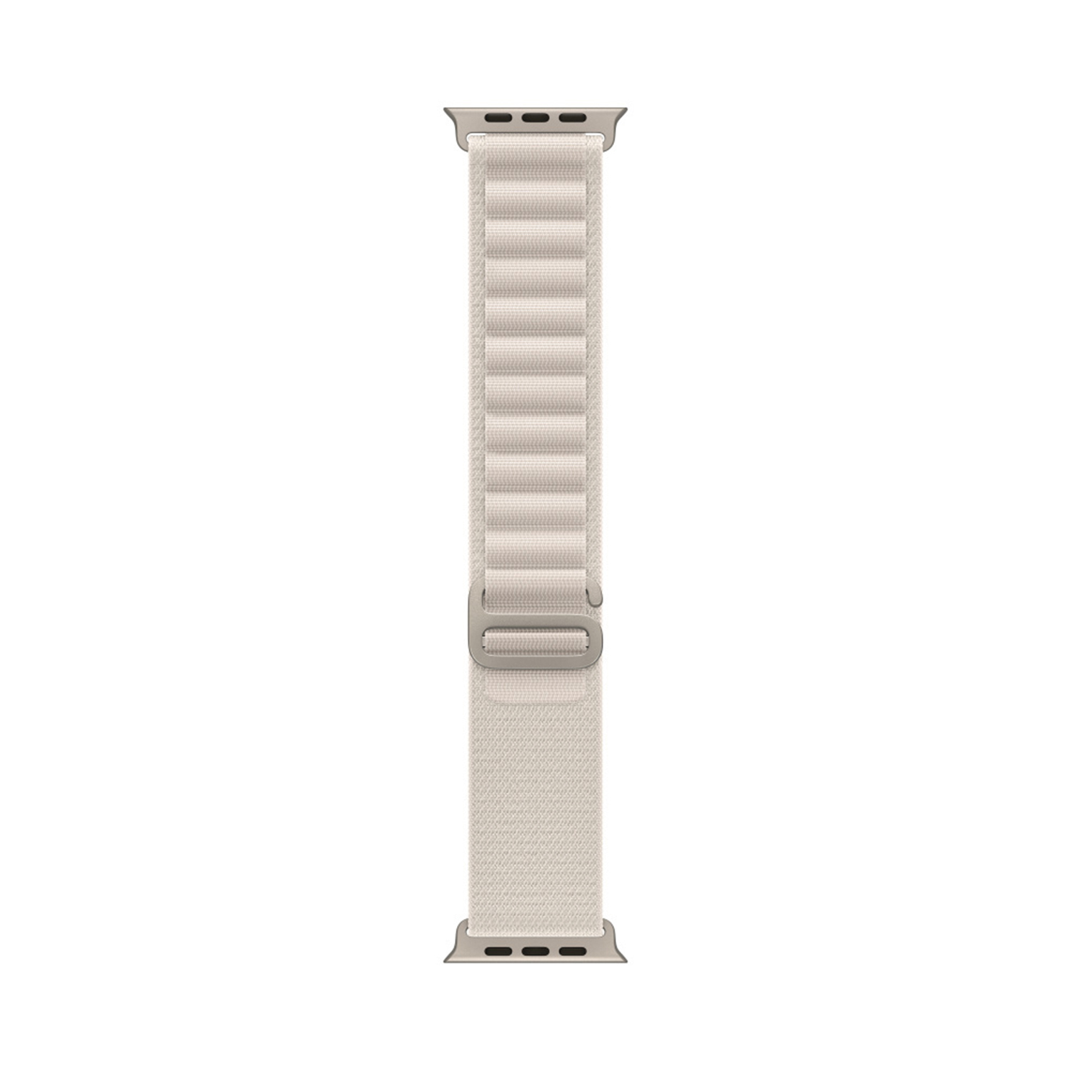 ScHitec 42-44mm Yeni Nesil Apple Uyumlu Akıllı Saat Kordonu Hasır Kancalı Beyaz