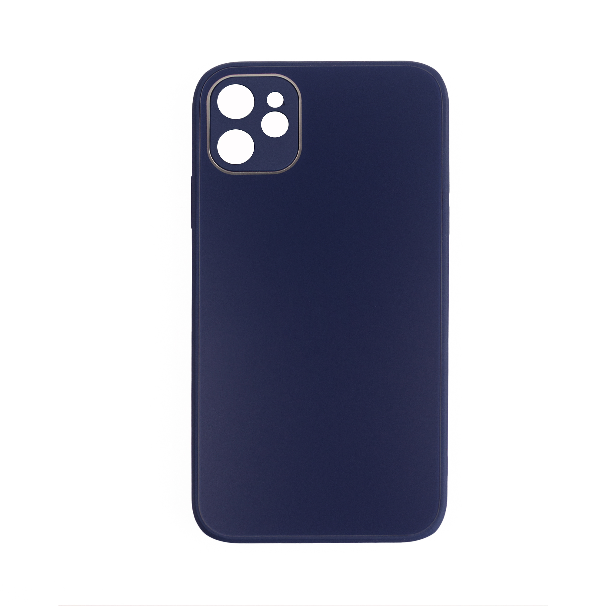 ScHitec Deluxe İphone 12 Mat Kılıf Lacivert