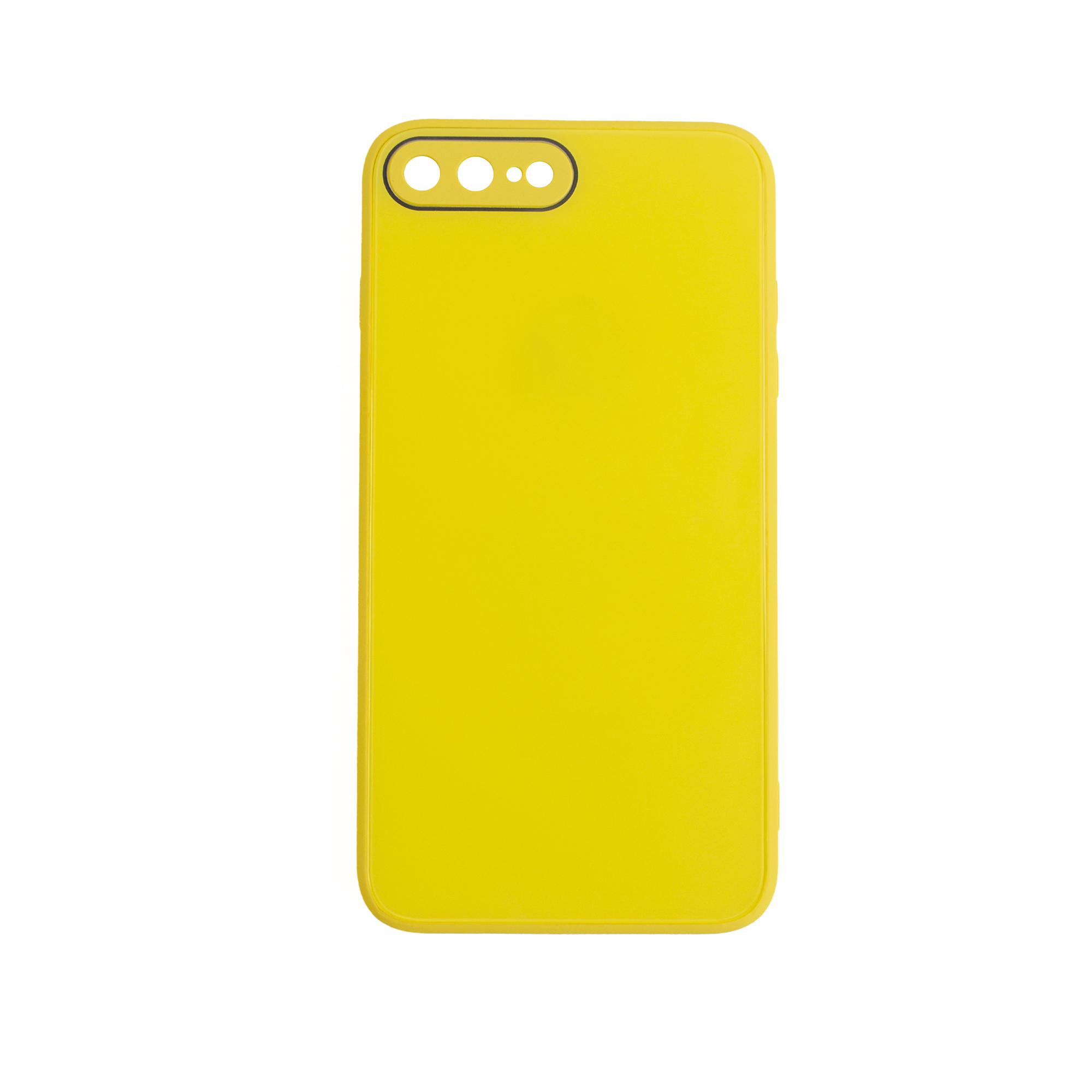 ScHitec Deluxe İphone 7 Plus Mat Kılıf Sarı