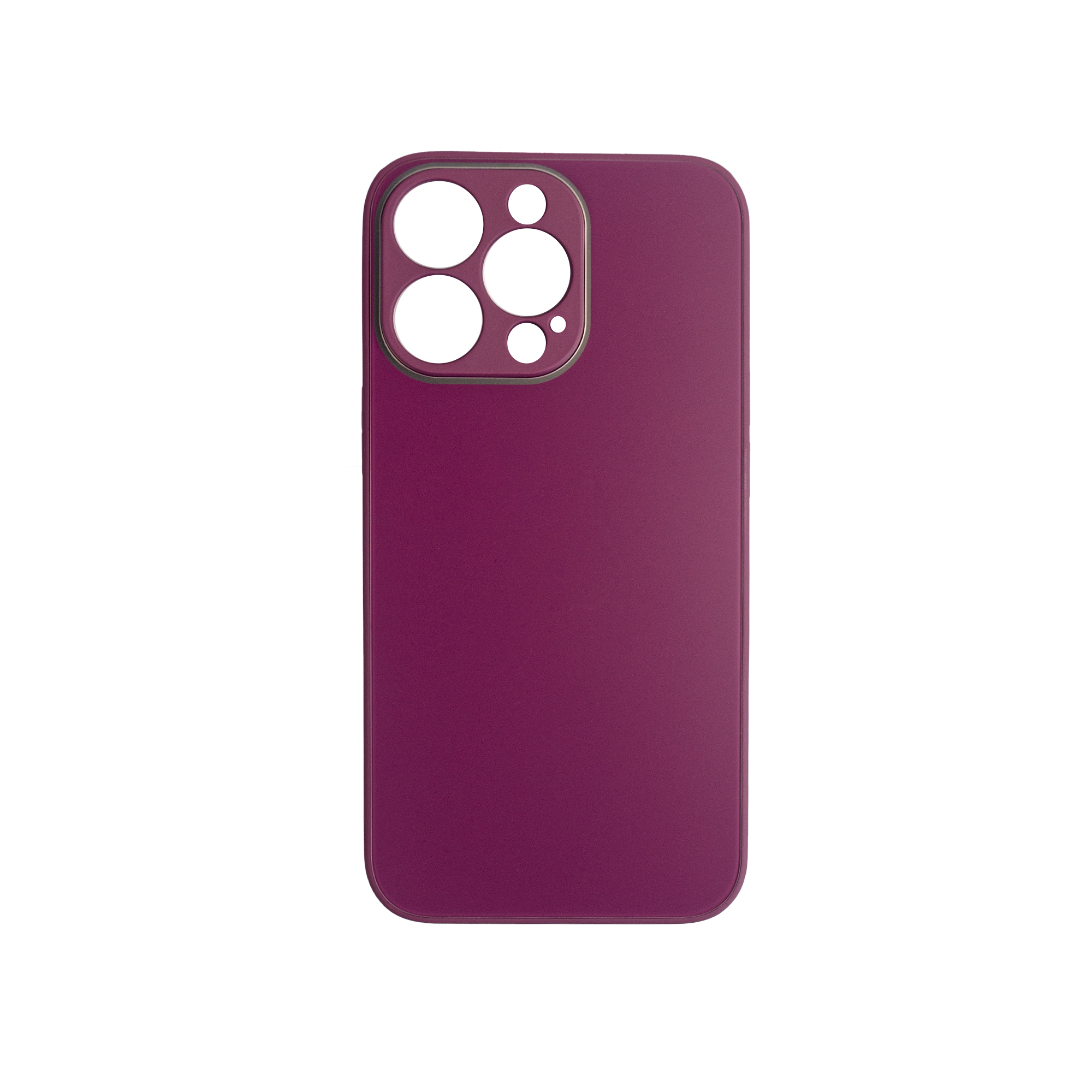 ScHitec Deluxe İphone 13 Pro Max Mat Kılıf Mor