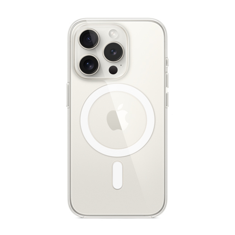 ScHitec İphone 15 Pro Max Magsafe Özellikli Şeffaf Kılıf