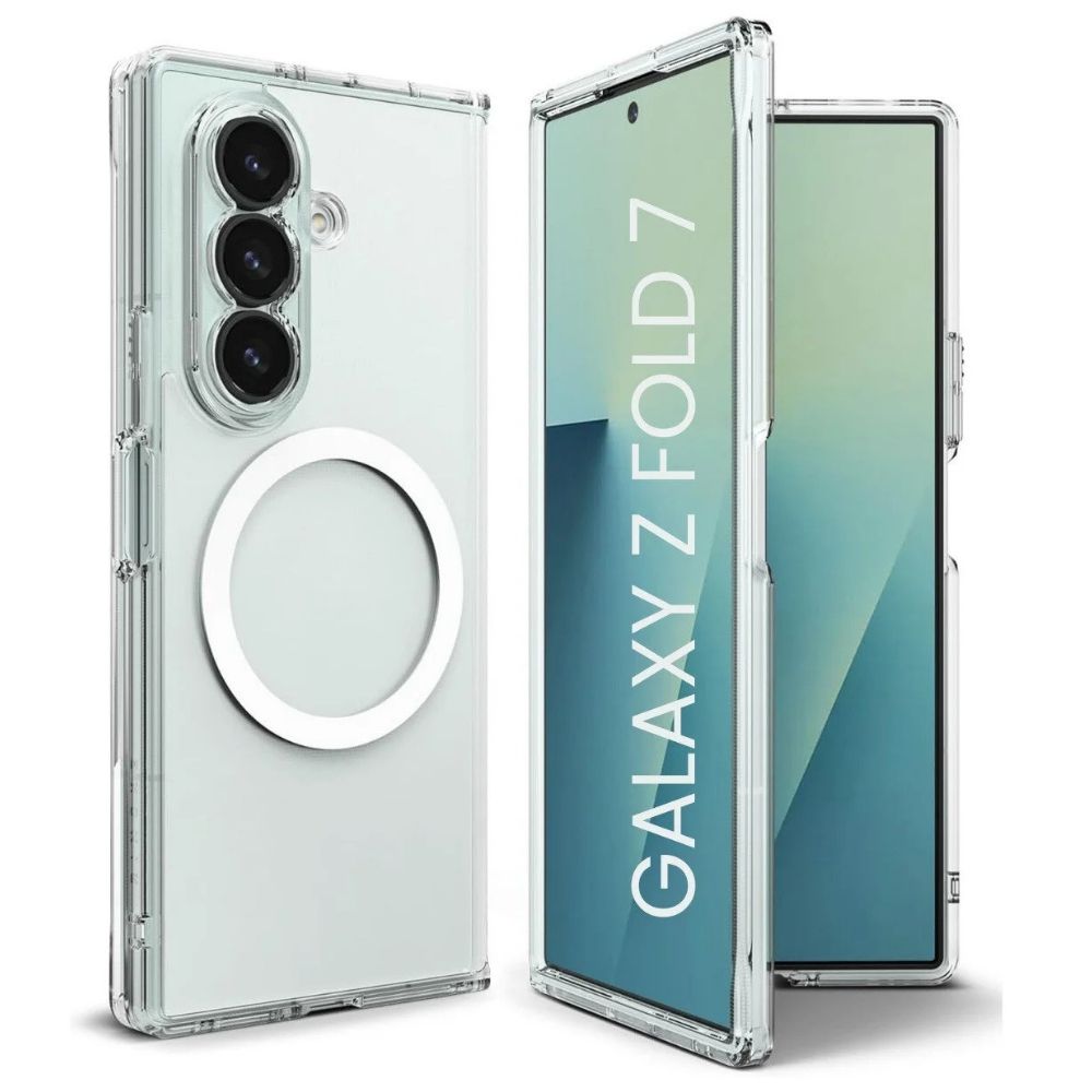 ScHitec Samsung Galaxy Z Fold 7 Magsafe Özellikli Şeffaf Kılıf 