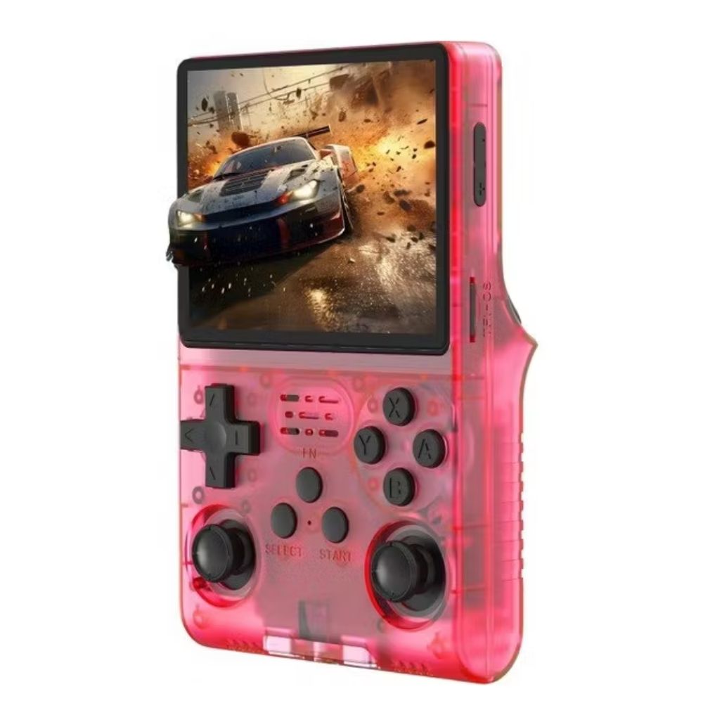 Schitec Retro Arcade R40S Pro Taşınabilir El Atari Konsolu 30.000 Oyunlu 98GB Kırmızı
