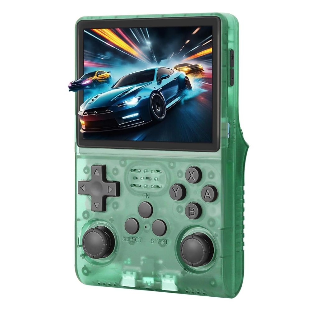 Schitec Retro Arcade R40S Pro Taşınabilir El Atari Konsolu 30.000 Oyunlu 98GB Yeşil