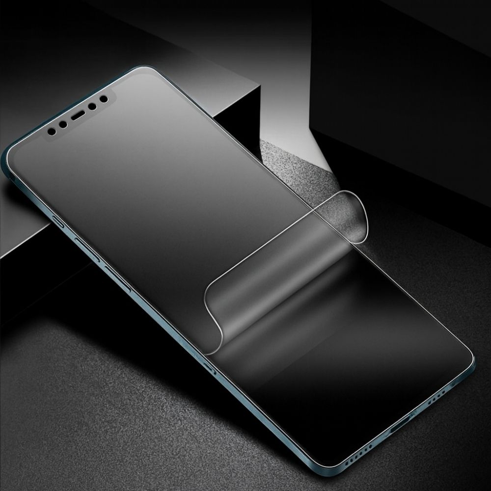 ScHitec Samsung Galaxy S25 Ultra Darbe Emici Ön Şeffaf Nano Ekran Koruyucu Poliüretan Film