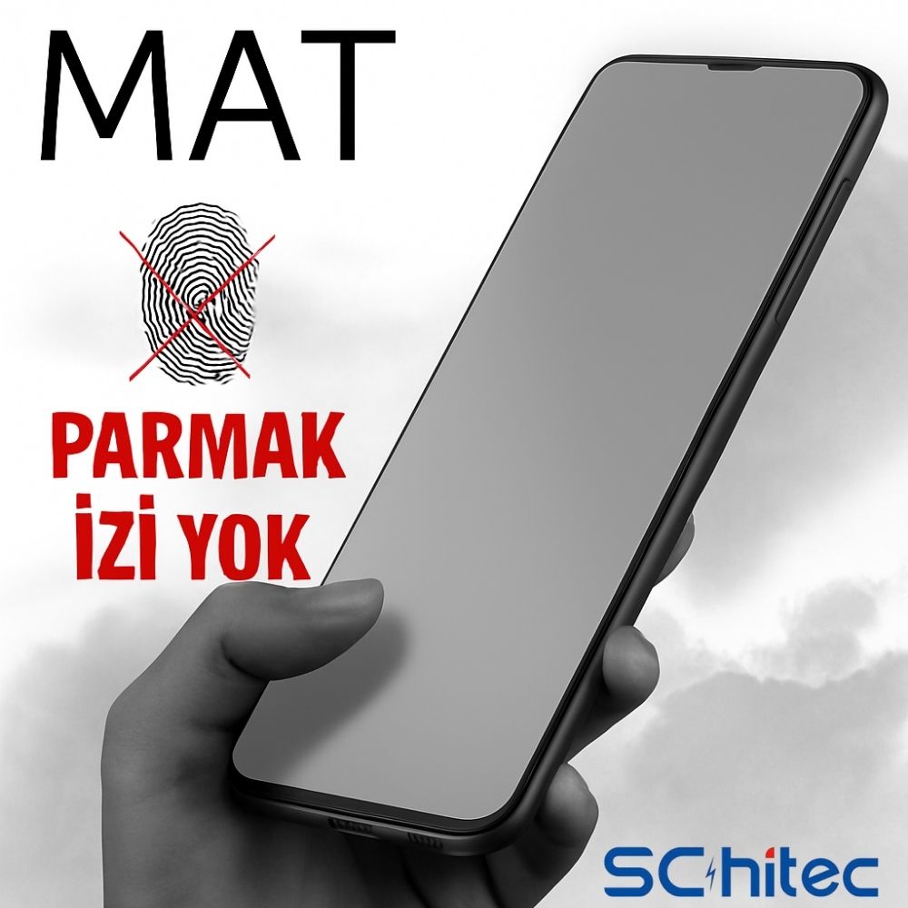ScHitec Samsung Galaxy S25 Ultra Darbe Emici Ön Şeffaf Nano Ekran Koruyucu Poliüretan Film