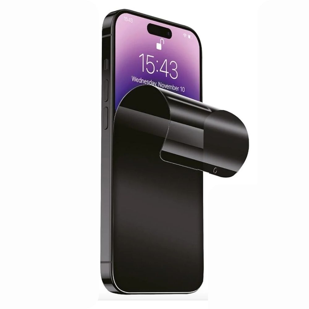 ScHitec Samsung Galaxy S25 Ultra Darbe Emici Ön Şeffaf Nano Ekran Koruyucu Poliüretan Film