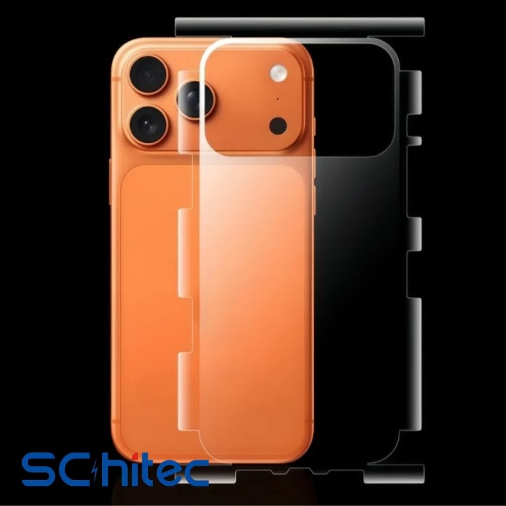 ScHitec Samsung Galaxy S25 Ultra Darbe Emici Ön Şeffaf Nano Ekran Koruyucu Poliüretan Film