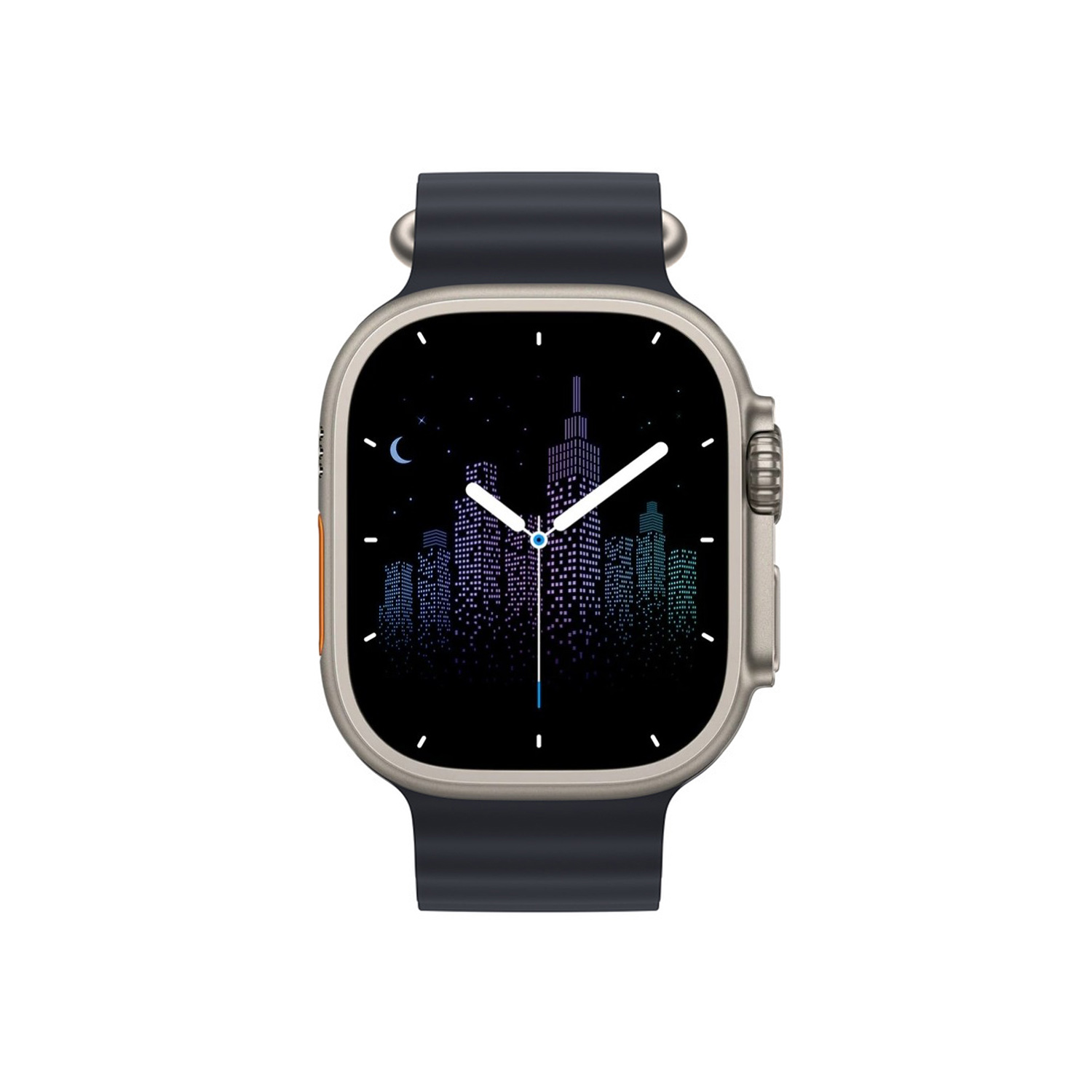 SChitec Watch 8 Pro Max Amoled Ekran Android İos Uyumlu Akıllı Saat Siyah
