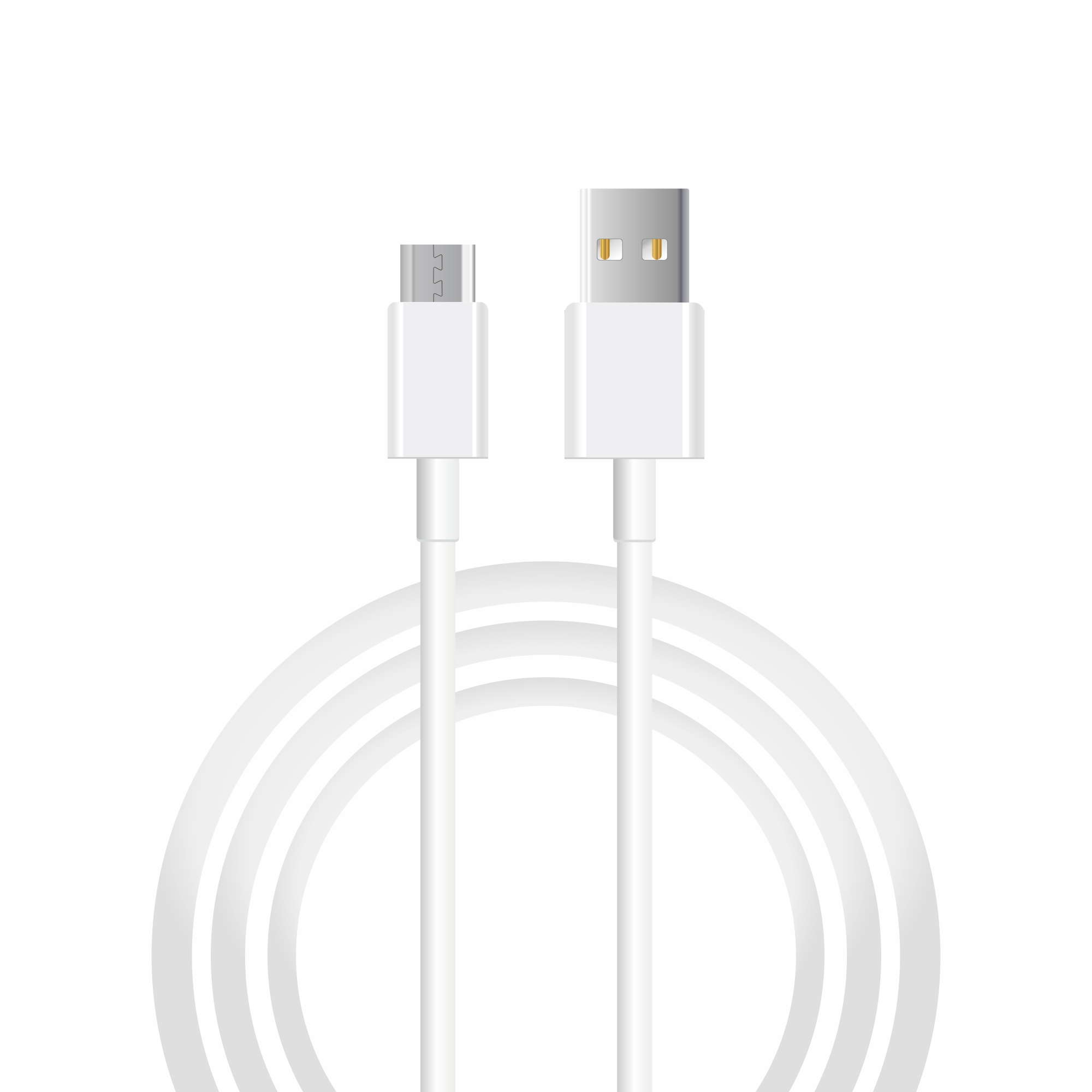ScHitec X72 UsbA to Micro 3A 45W 2Metre Data ve Hızlı Şarj Kablosu Beyaz