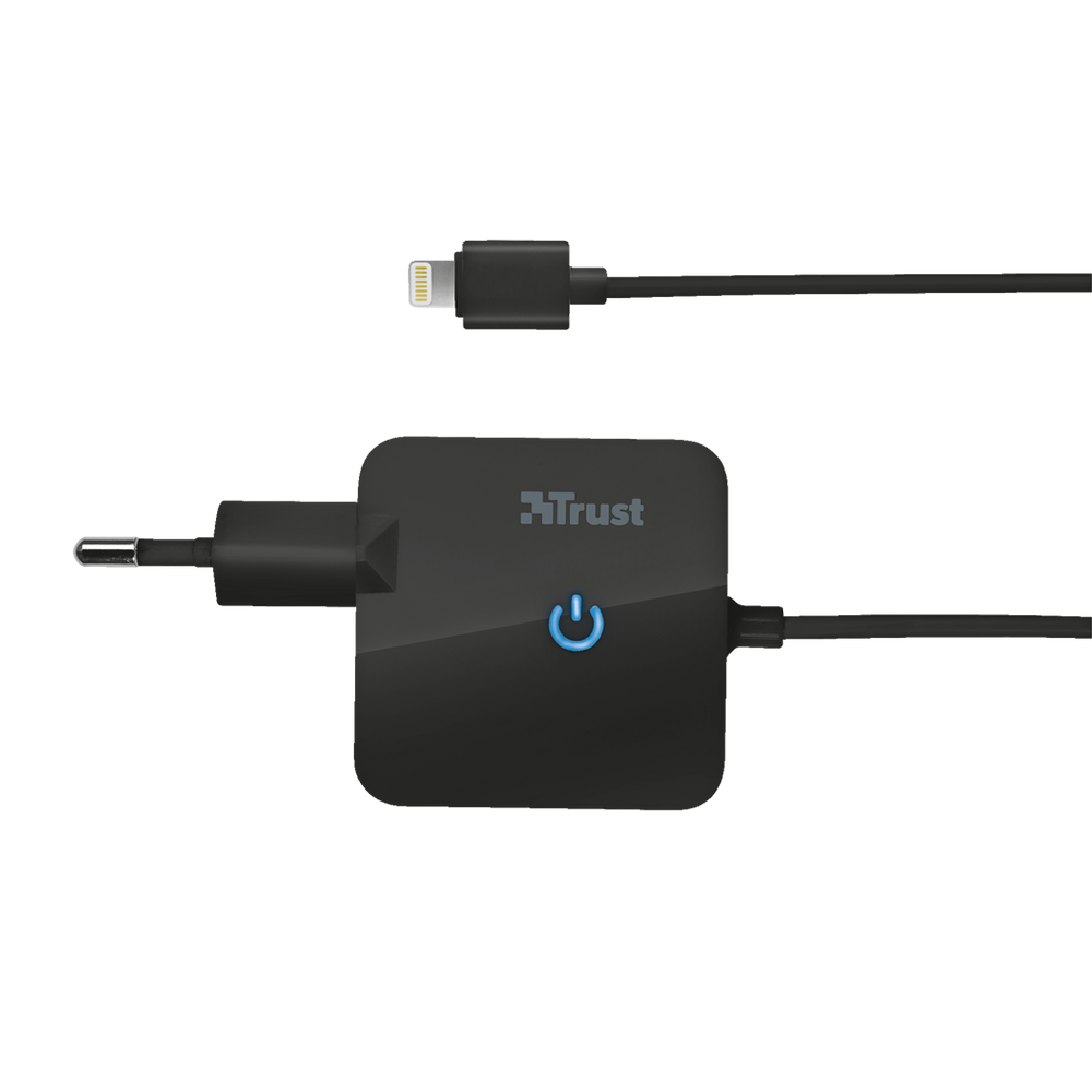 Trust 12W Apple MFI Lisanslı Lightning Kablolu Süper Hızlı Şarj Set iPad/İphone 5/6/7/8/9/X/XR/11/12/13/14 Uyumlu