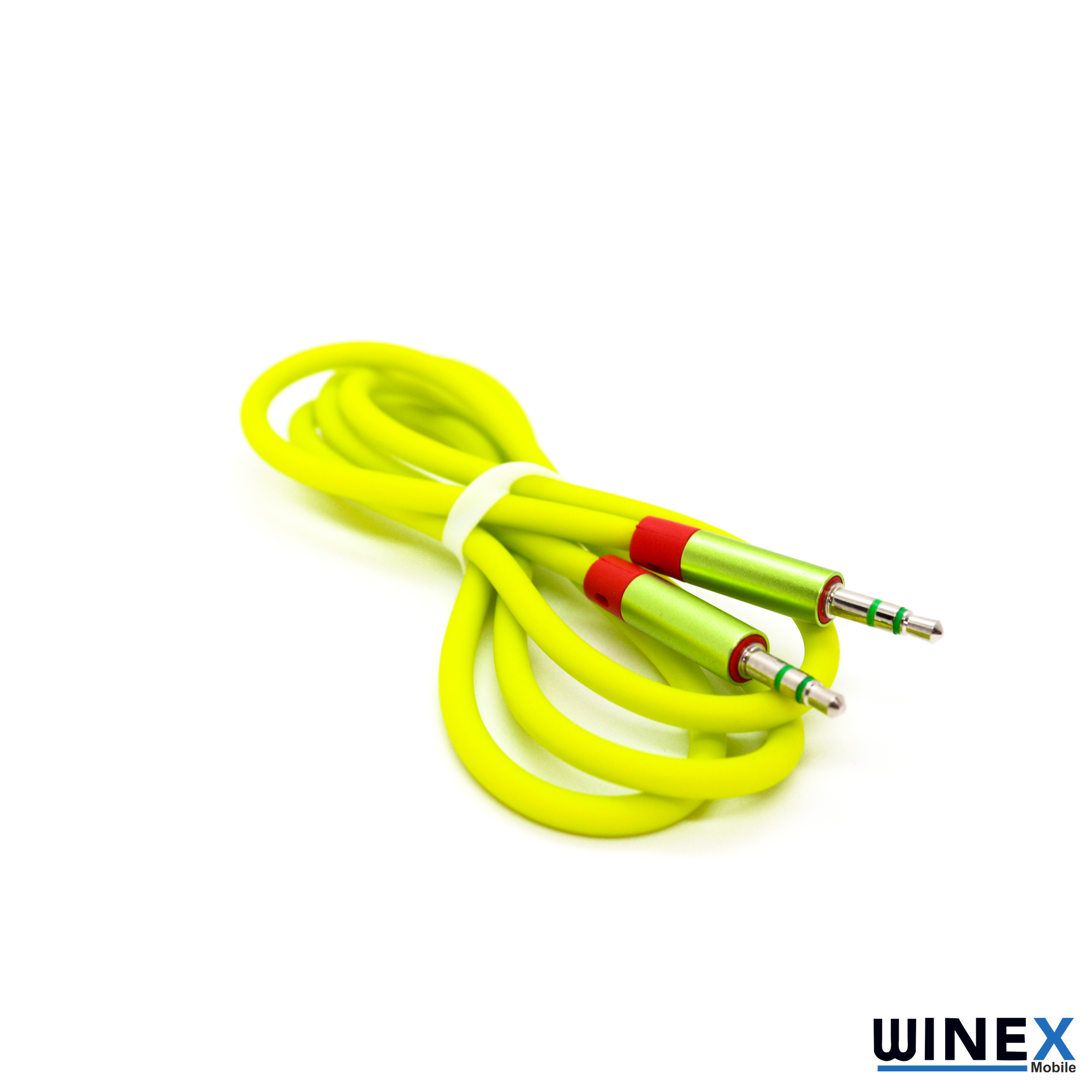 Winex AX42 Gfz 3.5mm Aux to Aux Kablo 1m Yeşil