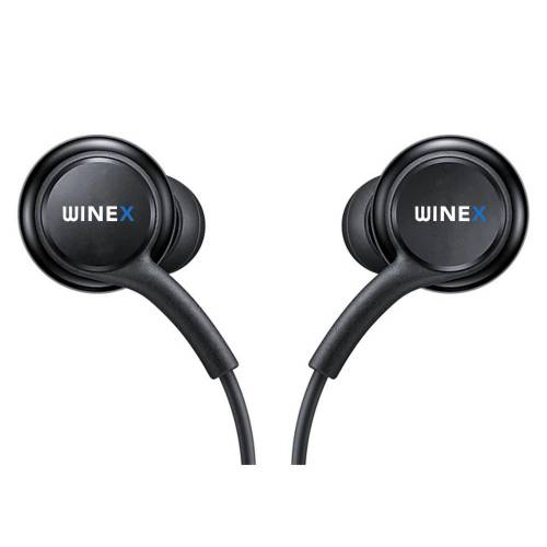 Winex İg955 Mikrofonlu Kablolu Kulaklık 3.5mm Siyah