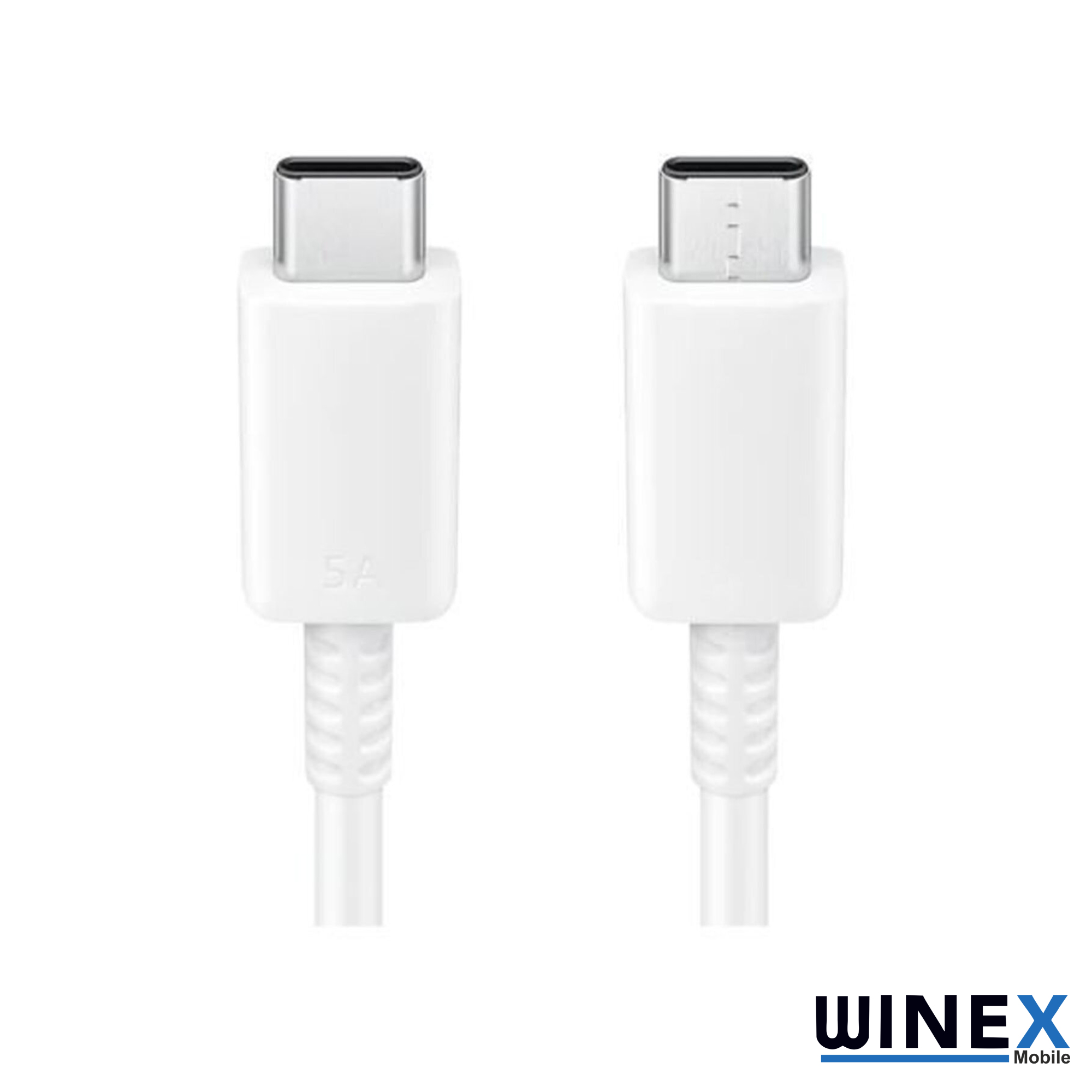 Winex DG970 Type-C to Type-C 3A 25W Data ve Şarj Kablosu 1m Kutulu Beyaz