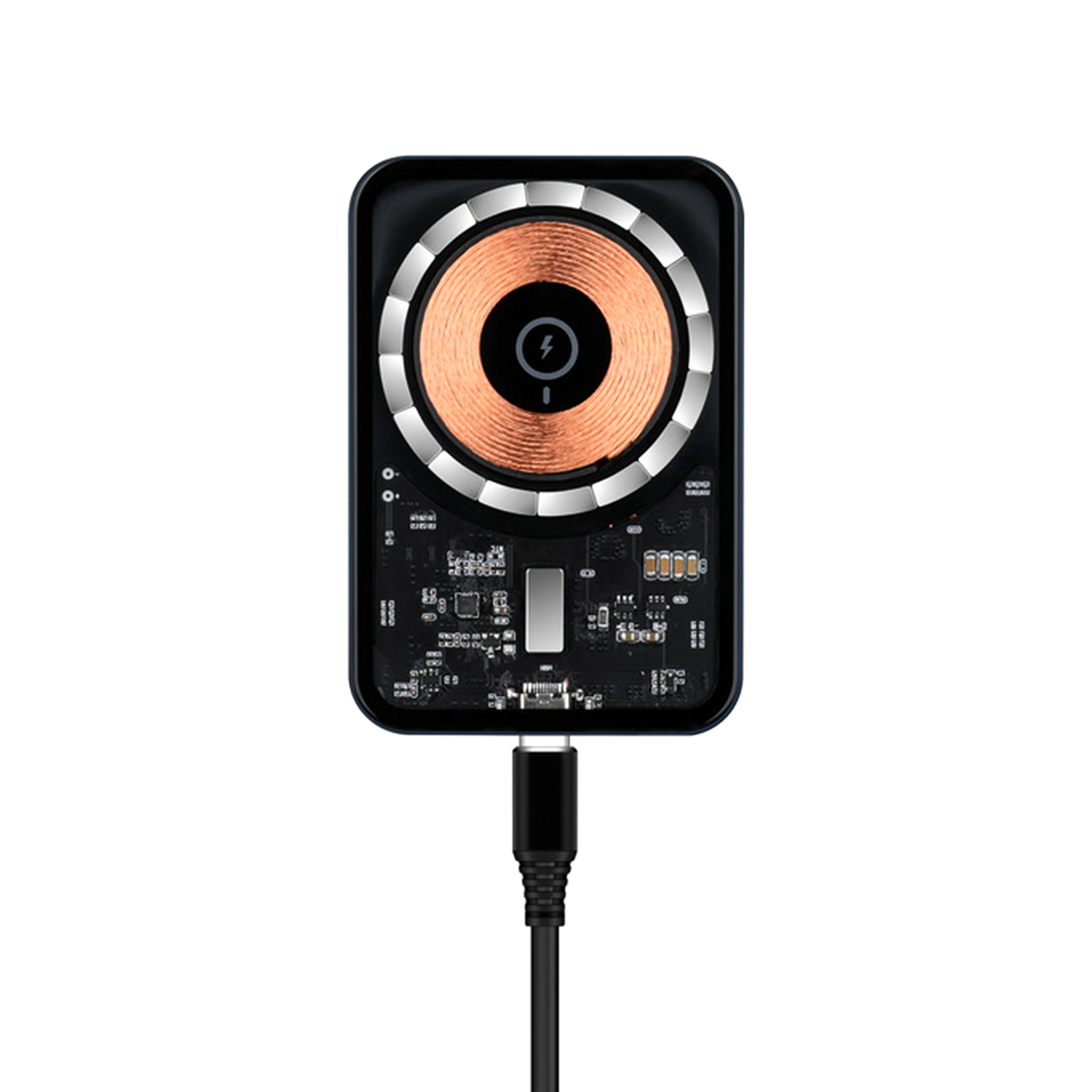 Winex 15W Magsafe Sensörlü Araç İçi Kablosuz Hızlı Şarj Aleti ve Telefon Tutucu YK3454 