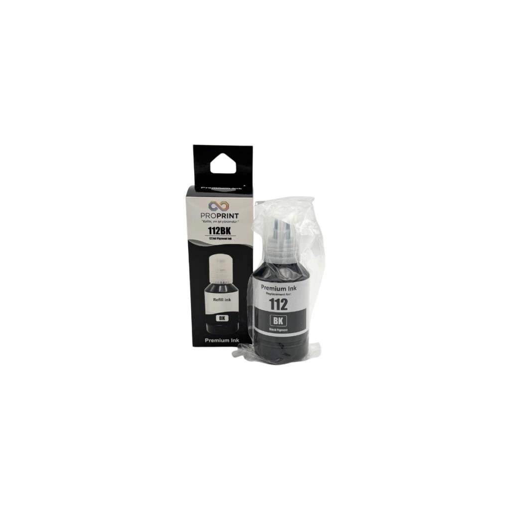 Epson L6570 Siyah Muadil Mürekkep 112 - 127 ml